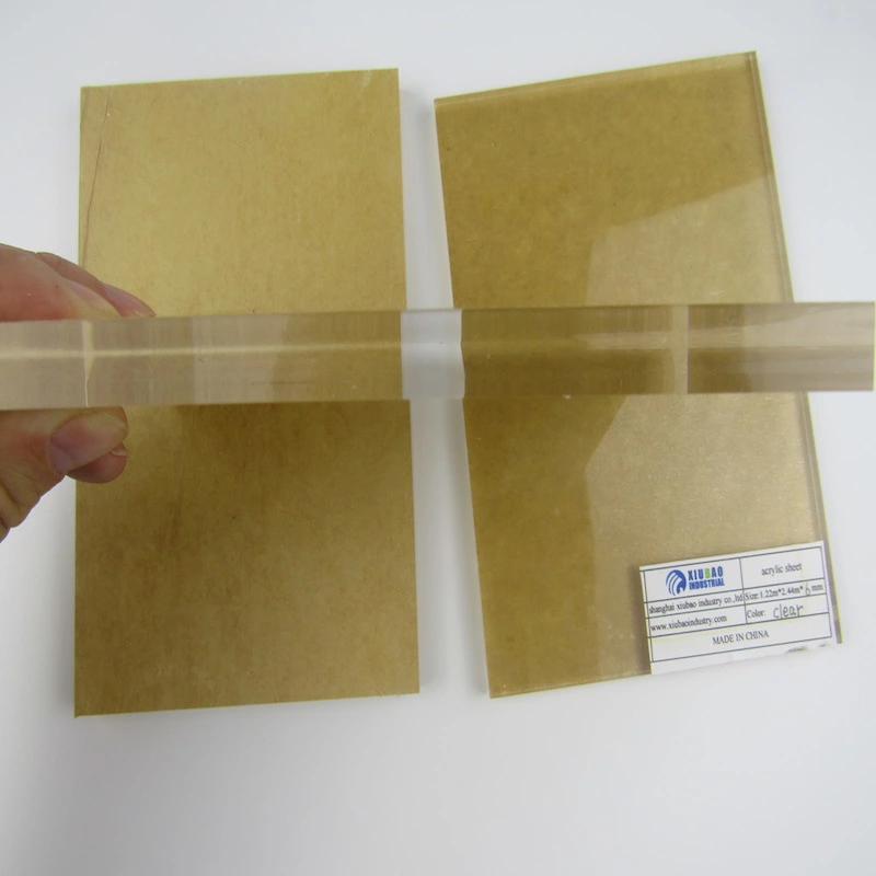 Custom Perspex Panel Pure PMMA Plate Board Polycarbonate Plexiglass Plastic Cast Acrylic Sheet