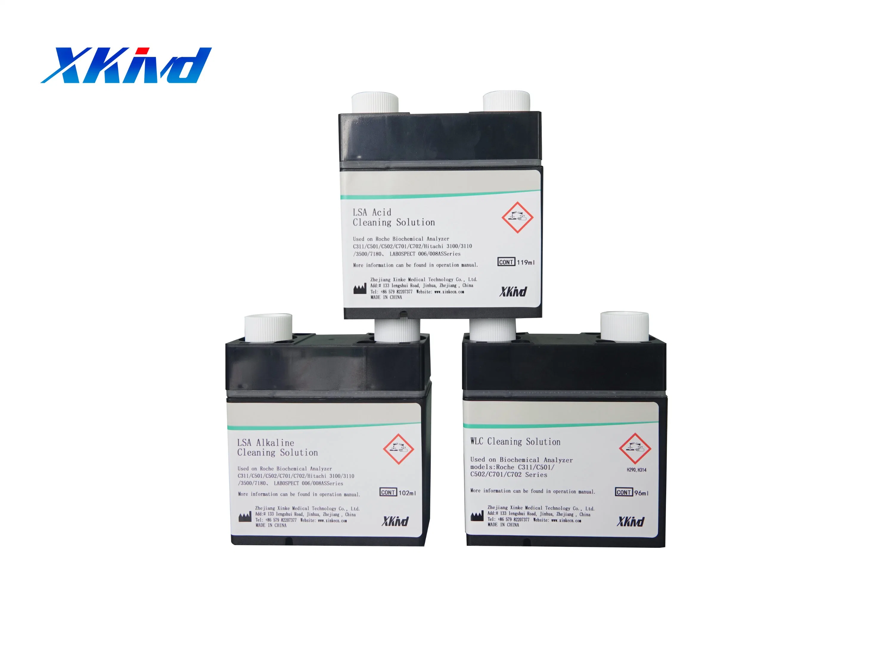 Biochemistry Reagent Roche Biochemical Analyzer C311/C501/C701/C702/Hitachi 3100/3110/3500/7180 Acid Wash Solutions