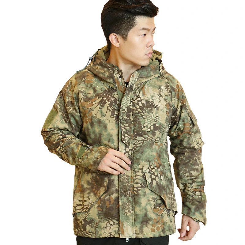 Fabrik Arbeit Jacke Sicherheit Softshell Hochwertige Softshell Jacke mit Hood Camo Softshell Jacketwasserdichte Jacke