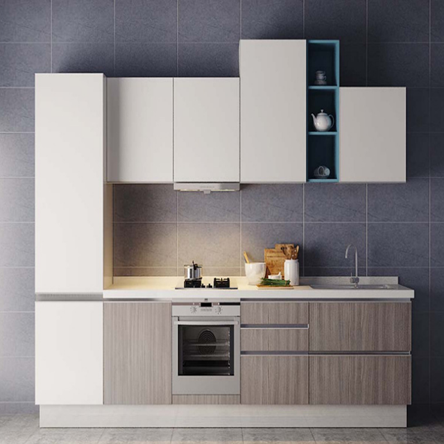 Modern Australia Modular Kitchen Cabinets Plywood MDF Kitchen Design