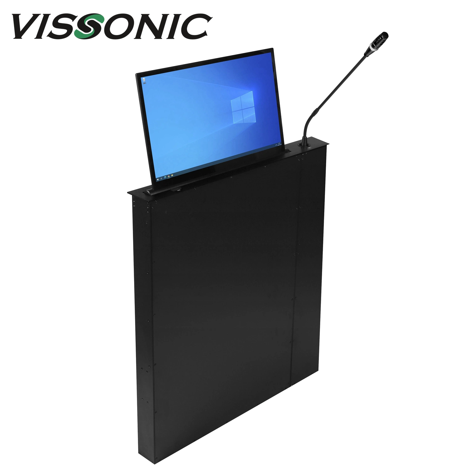 Modern Design Paperless Conference System Lifting Touch Screen with Lifting Microphone