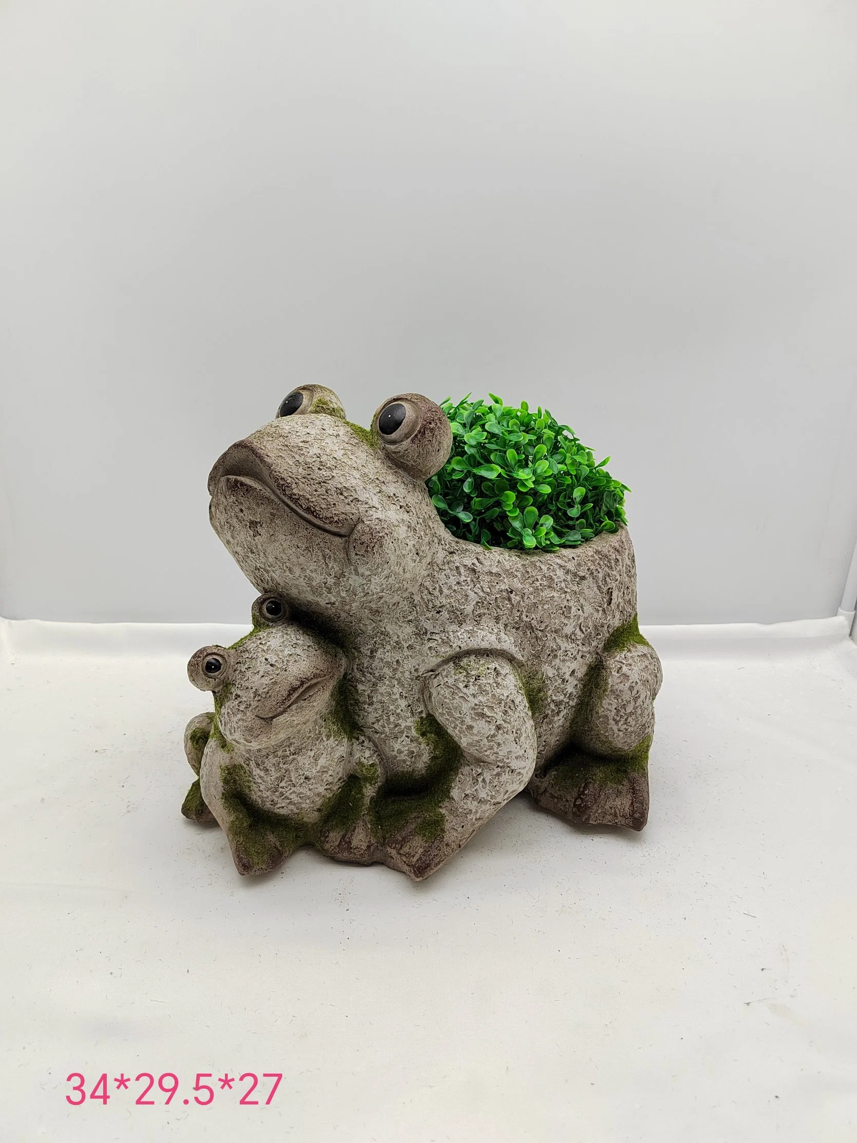 Dog Garden Planter Pot for Outdoor Decoration, Made of Polyresin Material