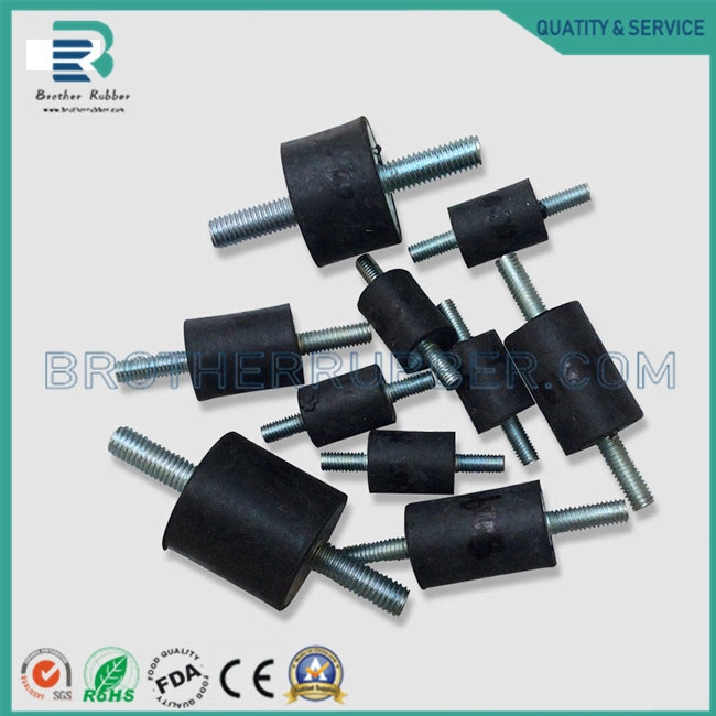 M5 M6 M7 M8 Screw Mount Foot Rubber Mounting Feet with Stud