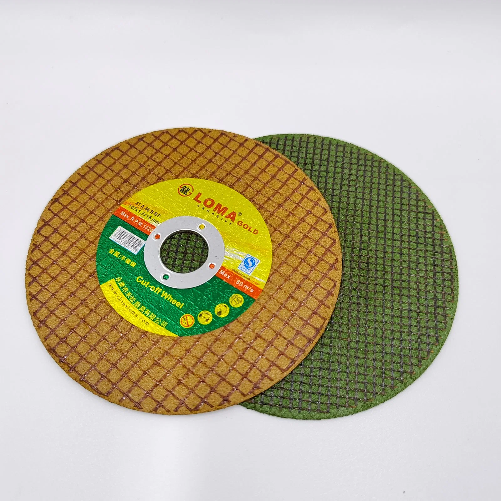 Herramienta de corte disco de rueda de corte disco de amoladora de metal para Acero