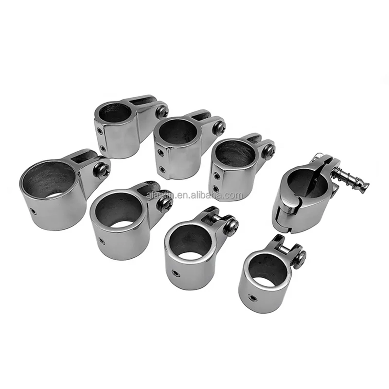 Industrial Grade Bimini Top Cap Stainless Steel External Eye End Boat Fitting Boat Marine Hardware Marine Repair Parts