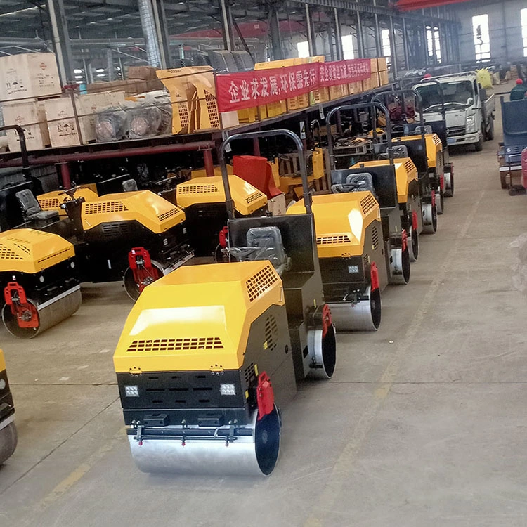 Hydraulic Steering Construction Machinery New Walk Behind Vibration Road Roller Compactor