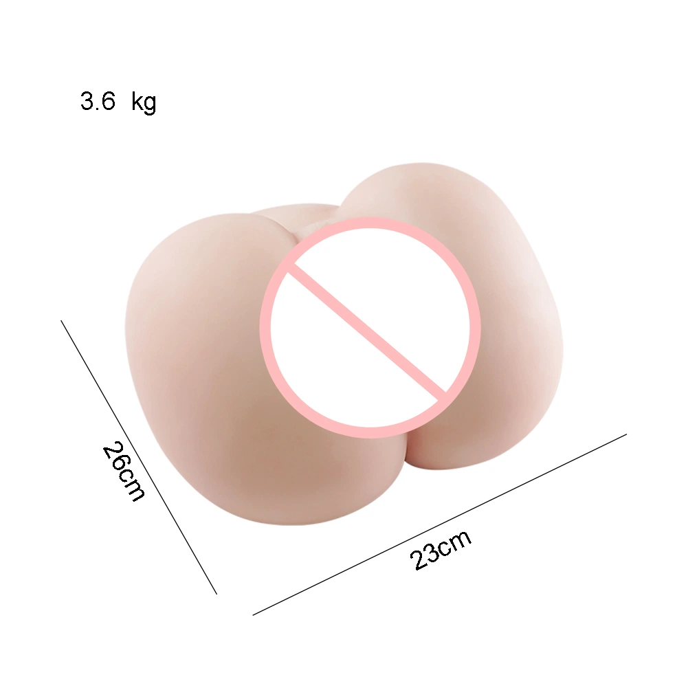 Sexbay 3.6kg TPE Not Silicone Realistic Male Masturbator for Man Plastic Vagina Sex Toy Masturbation Cup Half Body Sex Doll Torso Dm-006