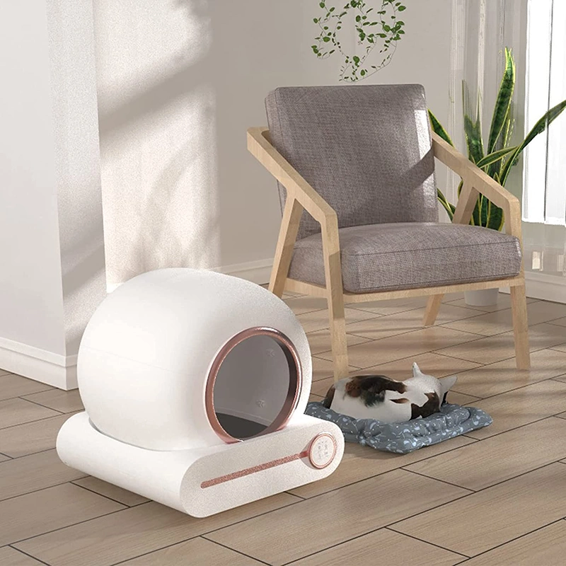 Automatic APP Control Electric Self-Cleaning Cat Litter Box Cat Toilet