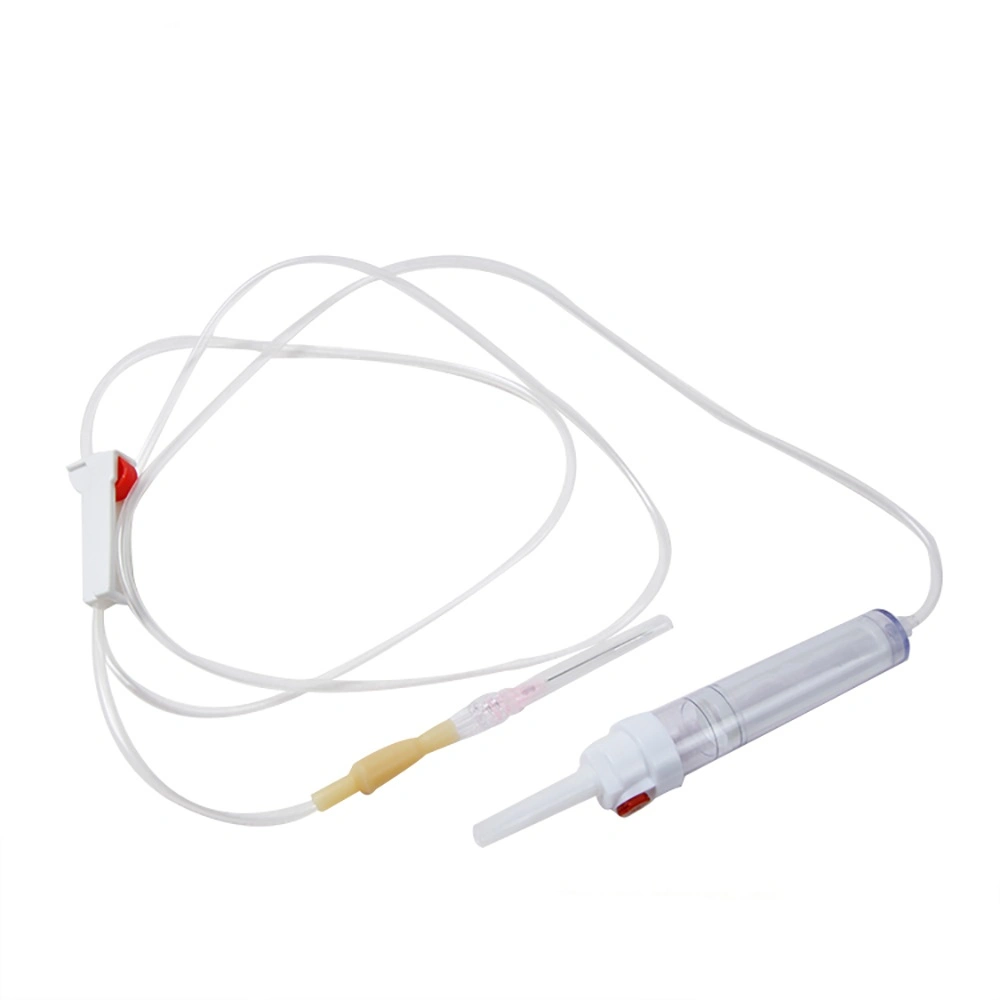 Disposable Blood transfusion Set with Free Needle Injection Y Port Blood Transfusion Device