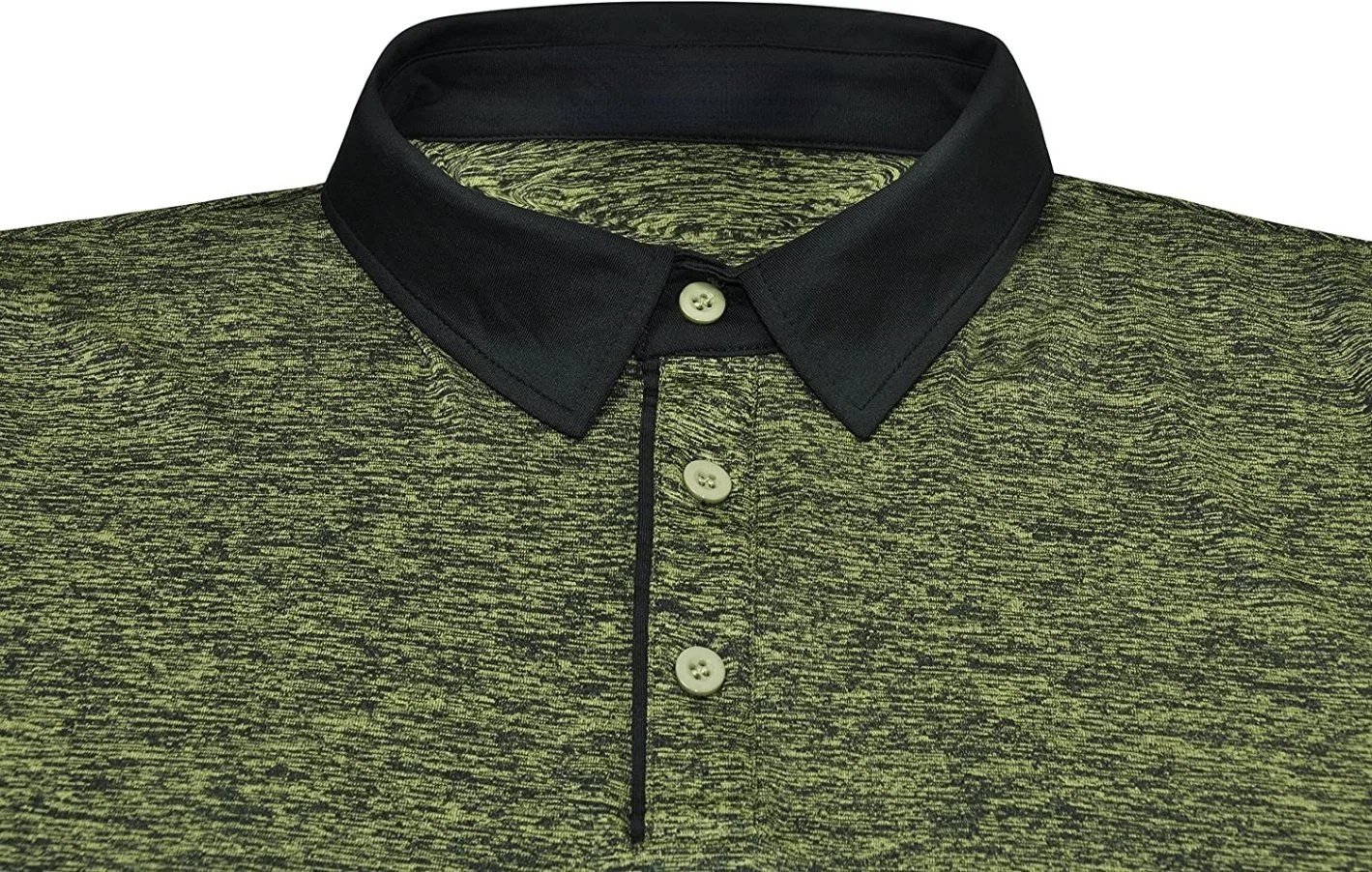 Chemises de golf pour hommes en camouflage, à séchage rapide et à manches courtes, avec évacuation de l'humidité.