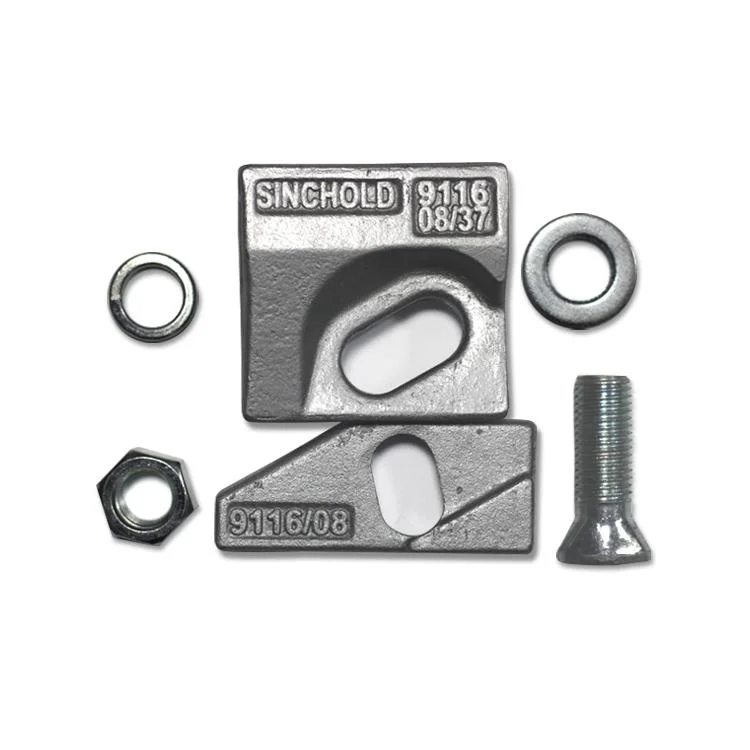 Sinchold Crane Rail Clips Forged Steel Welded 9116/08/37 for Steel Rail