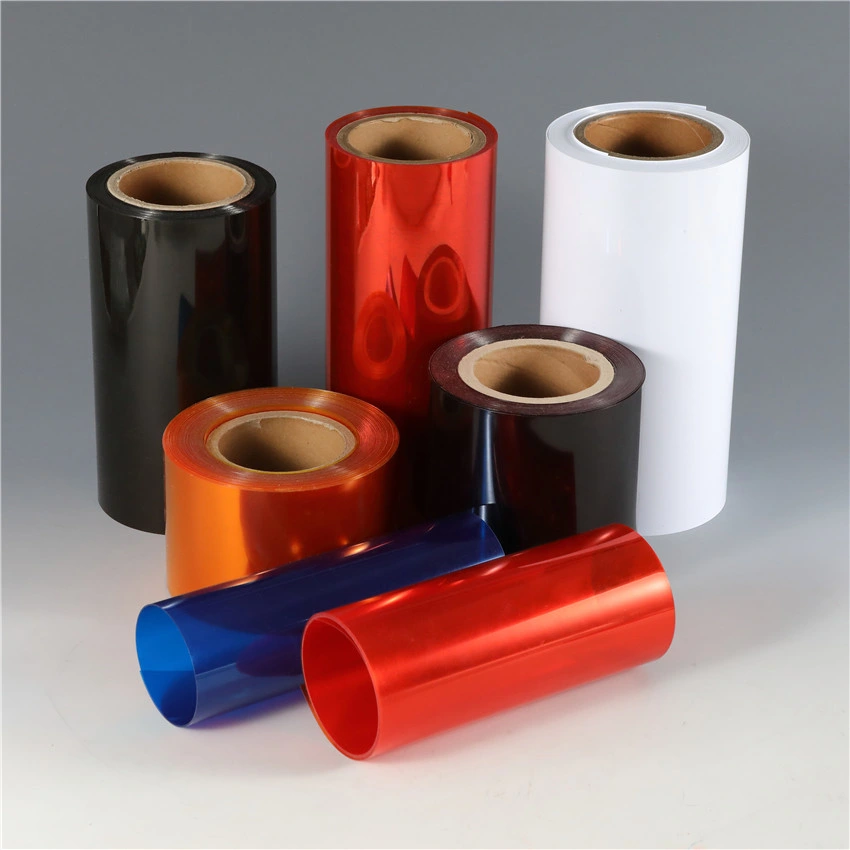 Medical Grade Color PVC Film for Capsule and Tablet Packing 111