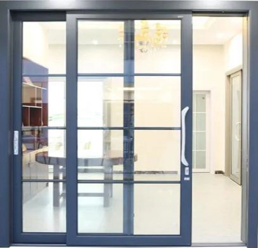 Modern Double Glazing Aluminum Window Aluminum Sliding Folding Exterior Glass Door