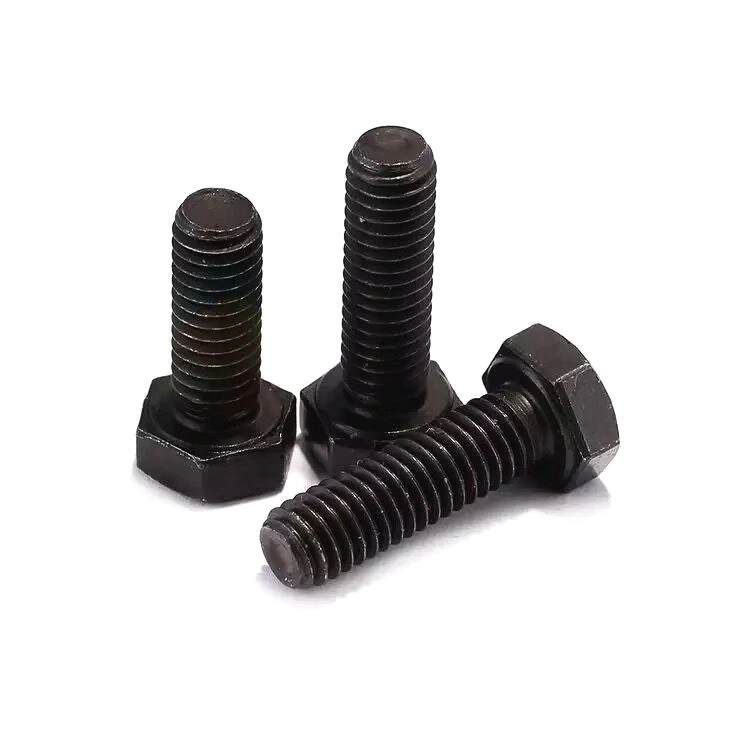 Carbon Steel DIN 933 Hexagonal Hex Head Bolt and Nut