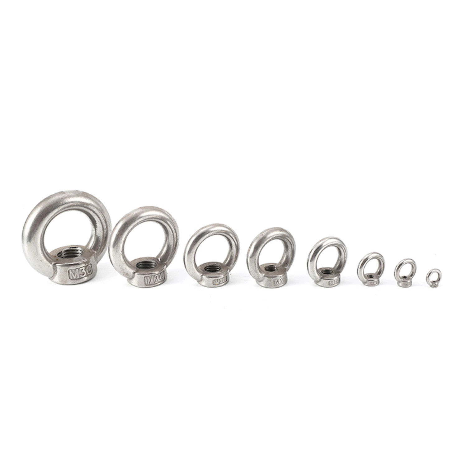 Rigging Eye Nut fastener in Stainless Steel for Wire Rope