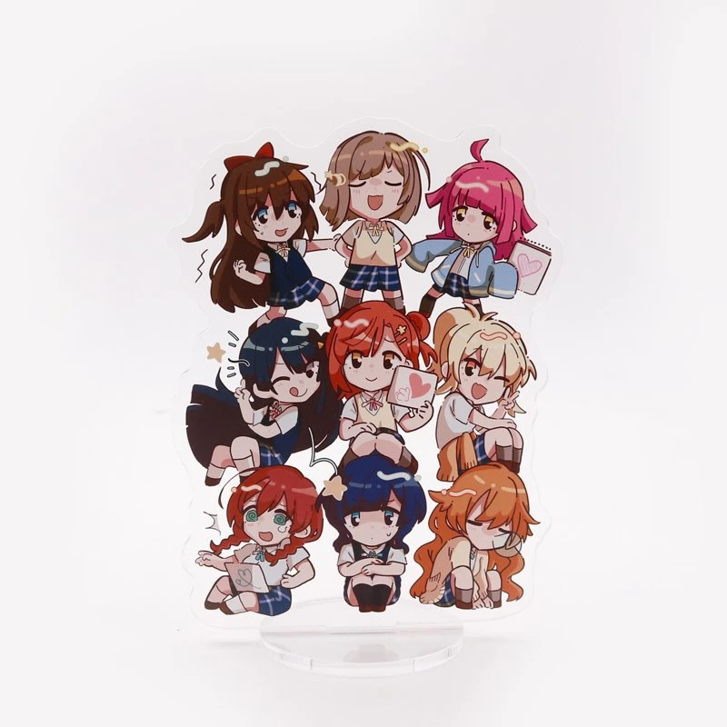 Présentoir acrylique personnalisée Standee Standee Anime Cartoon figure à l'acrylique