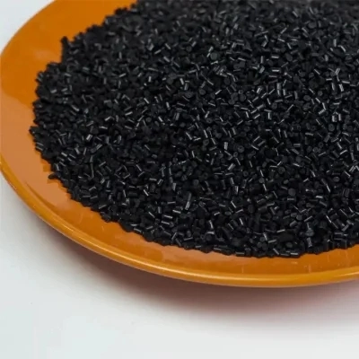 High Gloss Impact Recycled ABS Material Black Color Recycle ABS Pellet Granule