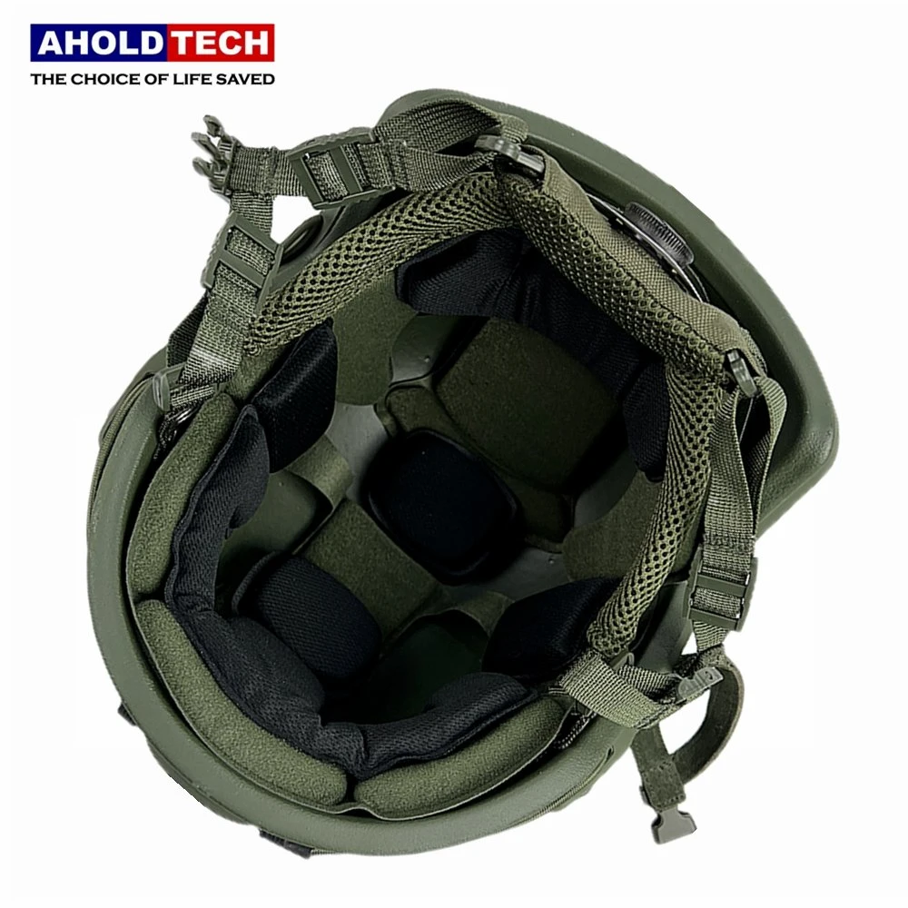 High Performance Maritime Nij IIIA Tactical PE AraMid Nistic خوذة واقية من الرصاص