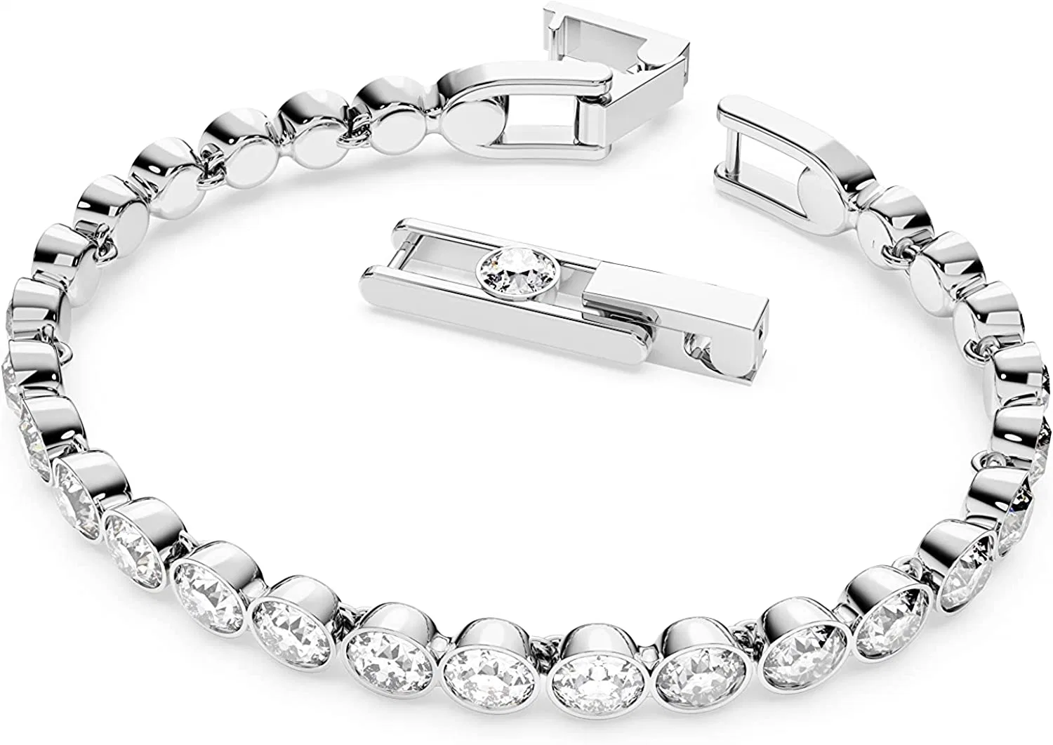 Clear Crystals Costume Jewelry Fashion Accessories Bracelet