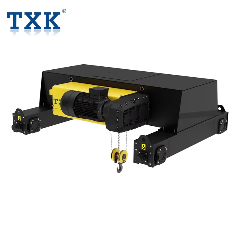 Txk Low Headroom Double Girder 12.5 Ton Wire Rope Hoist