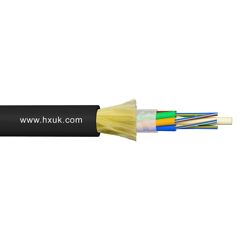 CABLE de fibra óptica/fibra óptica de núcleo simple ADSS 12/24/48/96