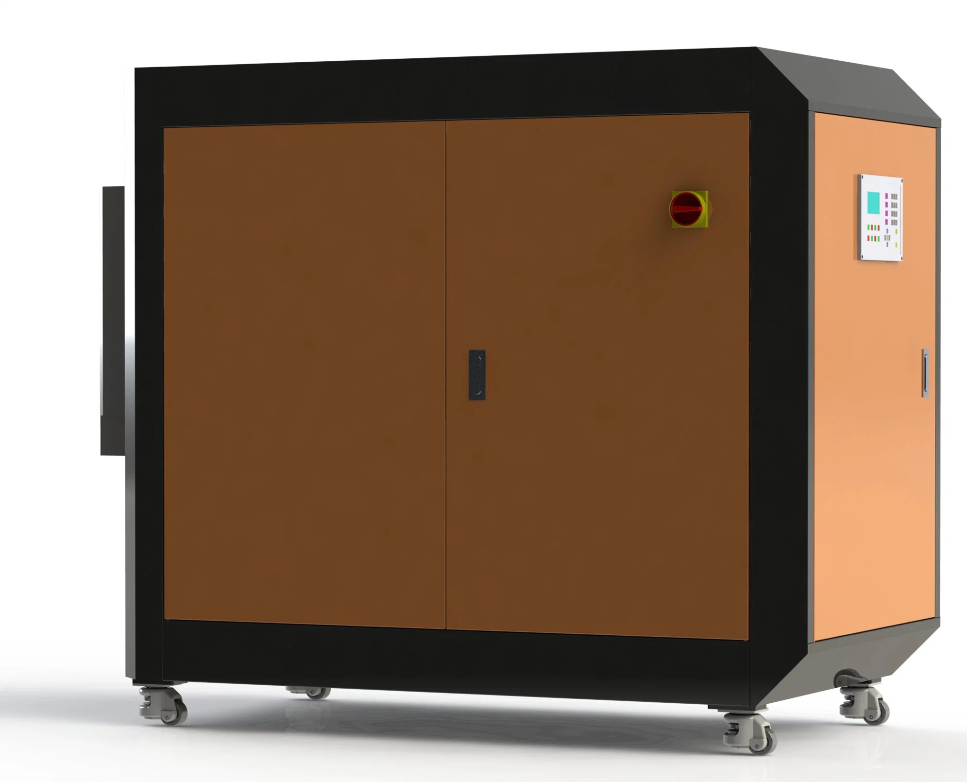 Single Flat Bed Fiber Laser Cutting Machine for Metal Sheet Cutting 3015 Monolithic Packing Case