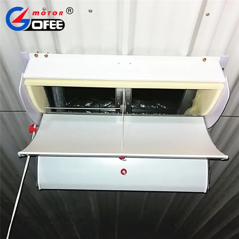 CE Certified ABS Plastic White Pure Material Ventilation Cooling Ventrilator Wall Mouted Side Wall Cutomized Air Inelt Window