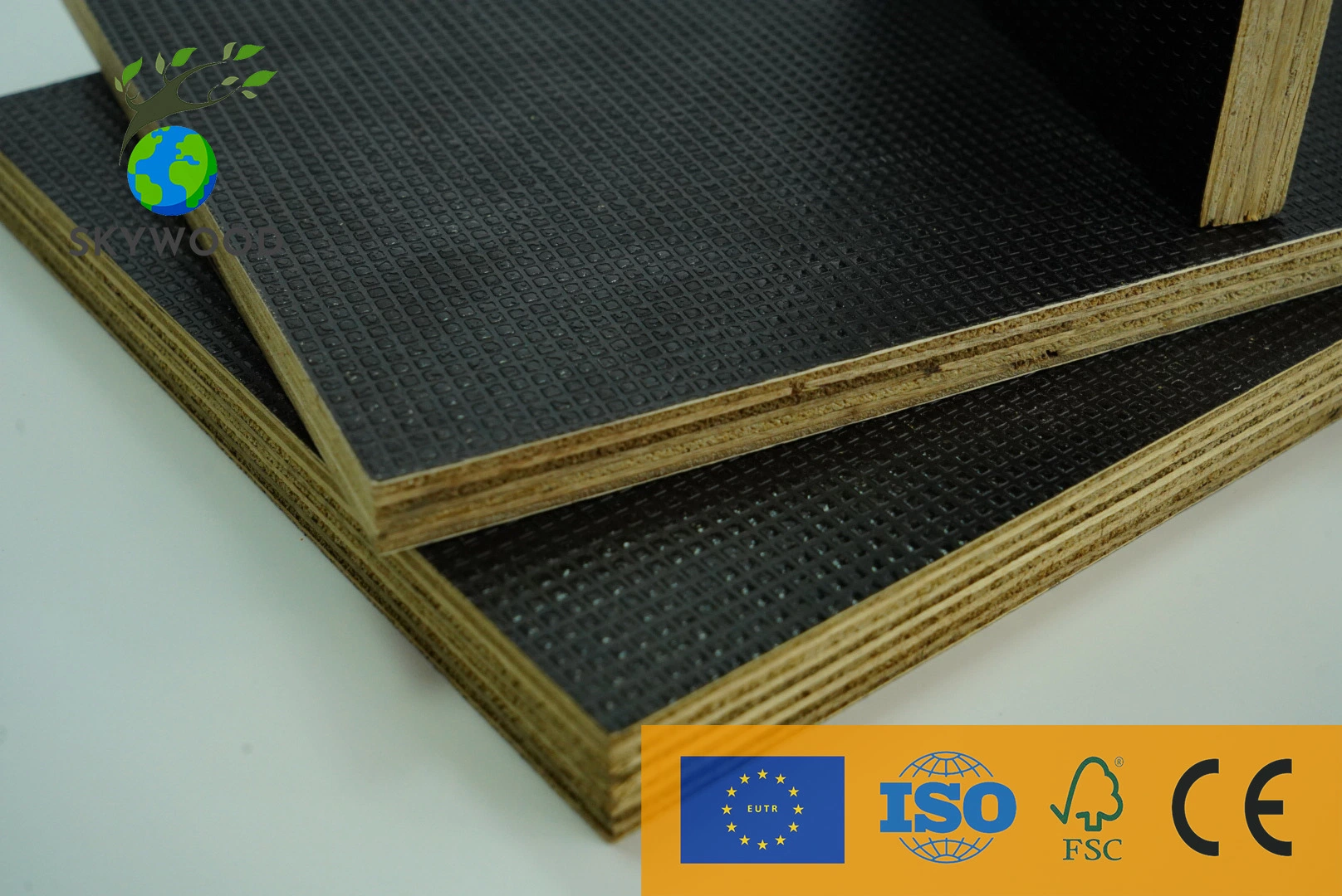 Hot Selling Brown/Black Film Faced Plywood Board for Furniture