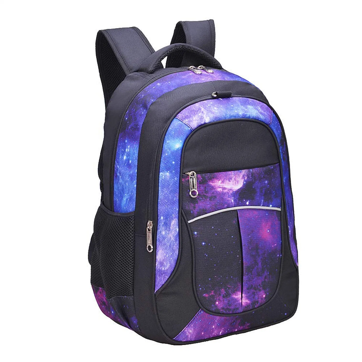 Hot Seller Fashion Galaxy Printed School Backpack Cute Student Bag for Girl Boy