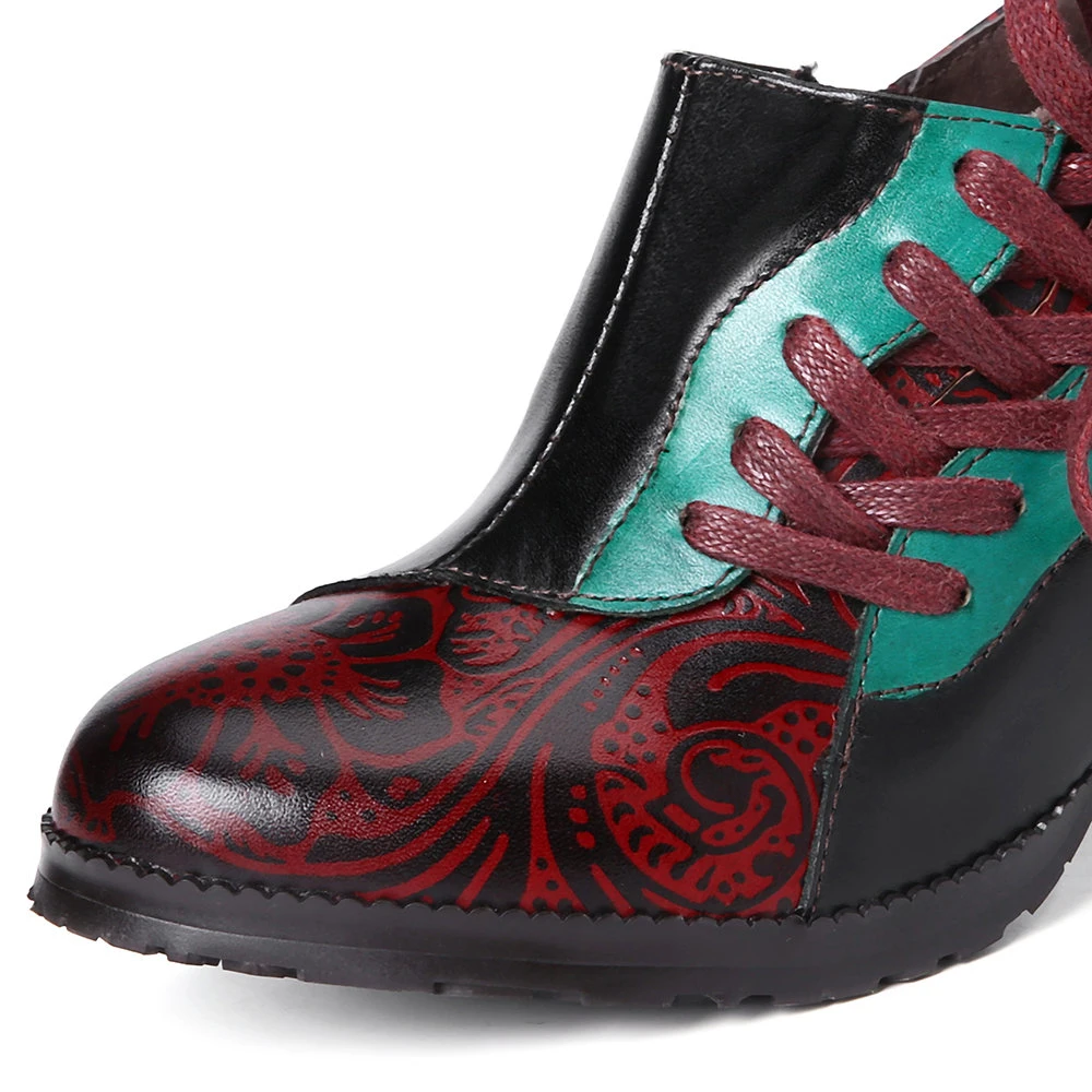 2022 New Arrival Bohemian Style Women Business Leather Shoes