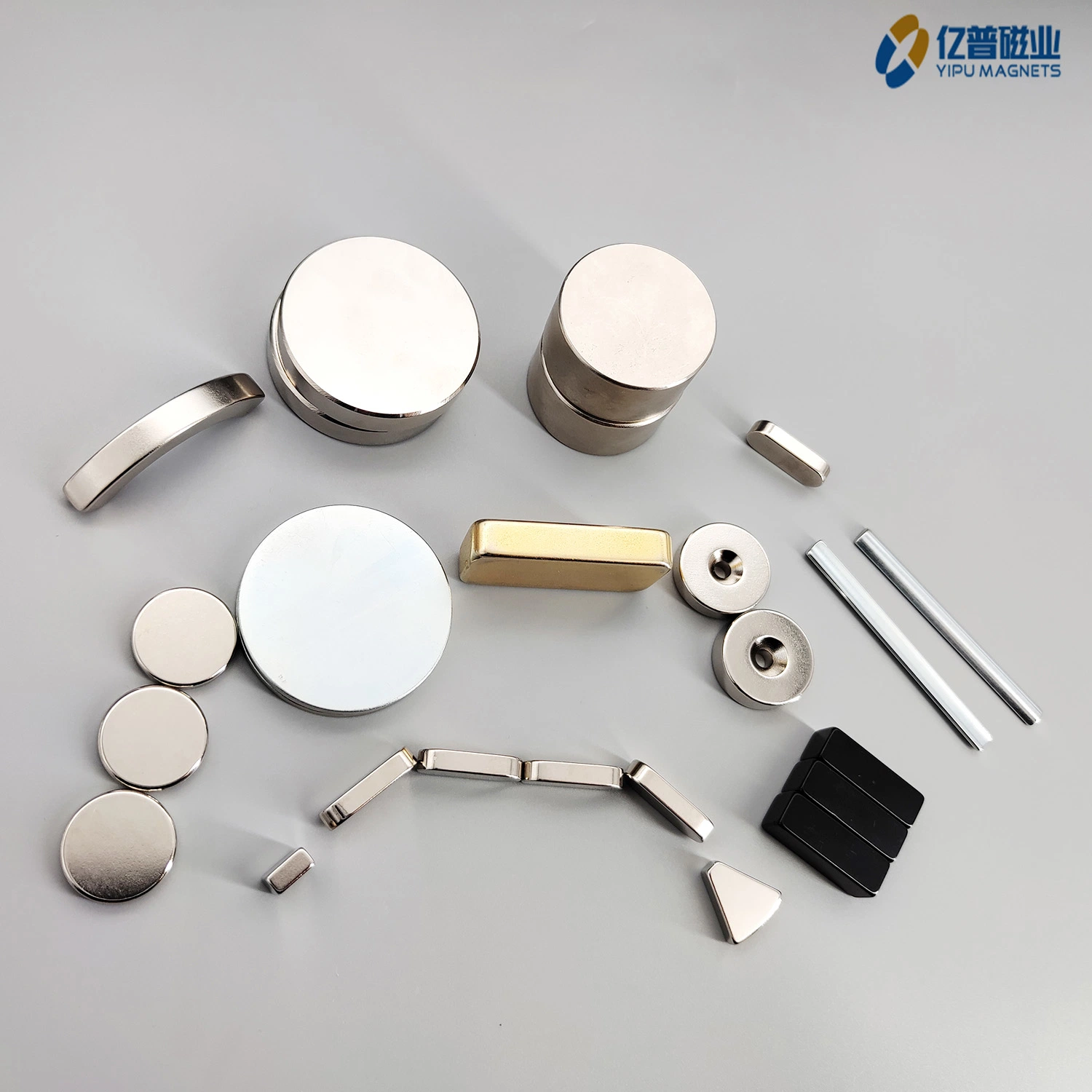 Customized Rare Earth Permanent Magnet Neodymium Magnet Cylinder/Block/ Round/Disc/ Arc /Stick