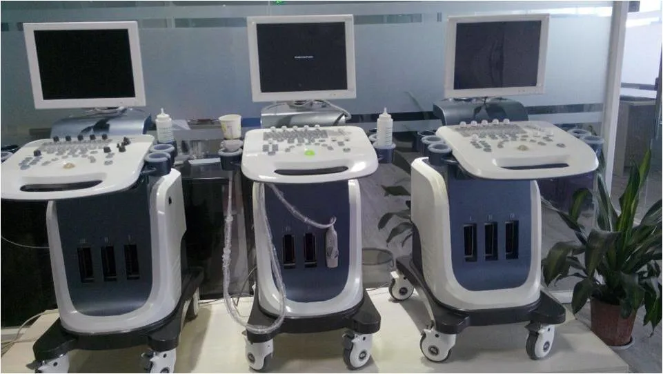 High Resolution Color Doppler 3D 4D Trolley Fetal Ultrasound Scanner Machine Price for Sale