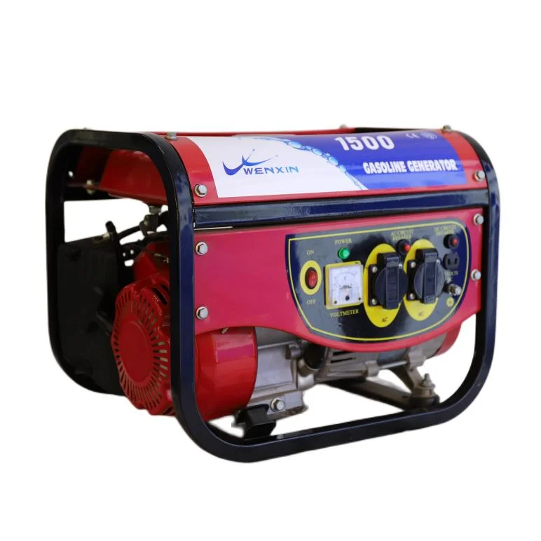 Wenxin 1500 Max 1.2kw Power Gasoline Petrol Generator Inverter Generators for Home Silent