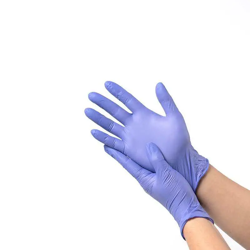 Disposable Lates Blue Protective Vinyl/Latex/Nitrile Gloves