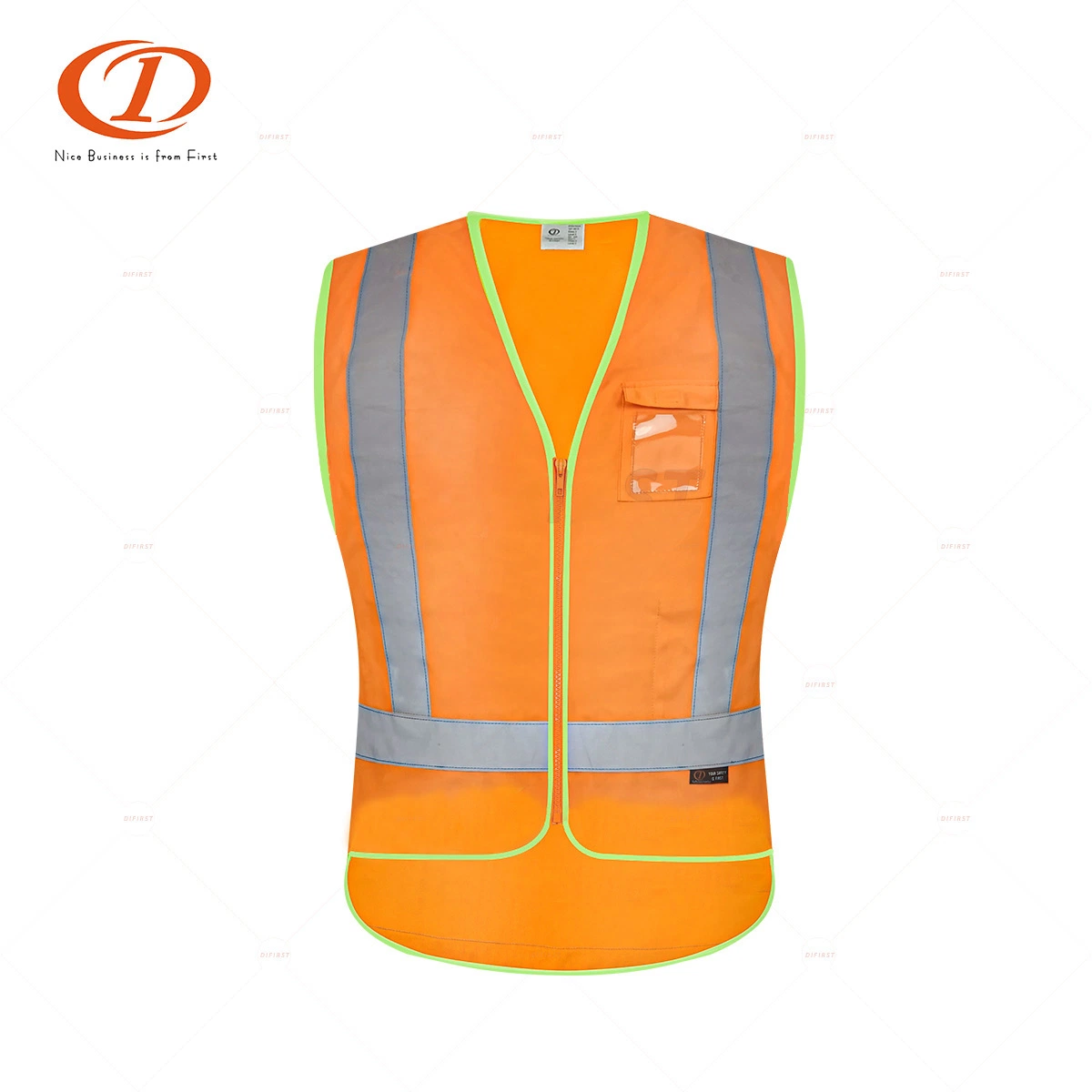 High Visibility Security Reflective Vest Safety Vest Dfv1079