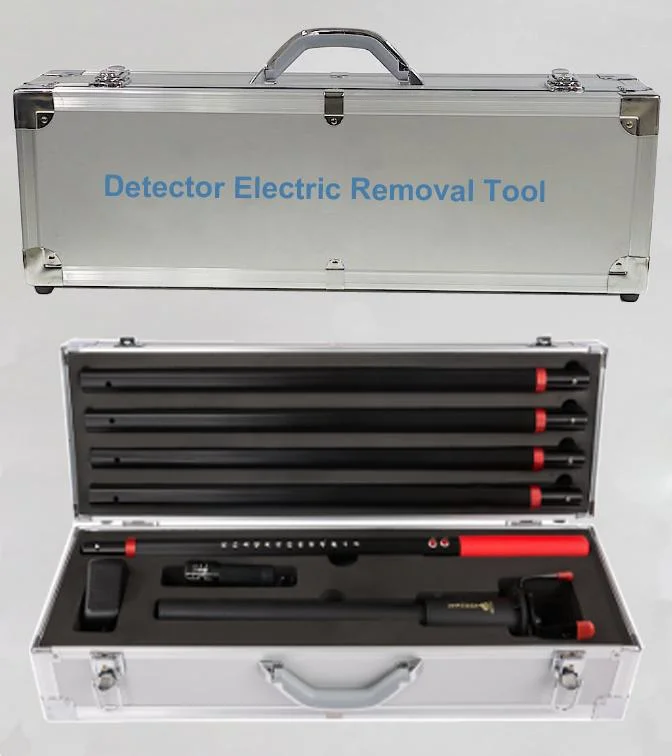 Manutenção do detector e ferramentas de substituição