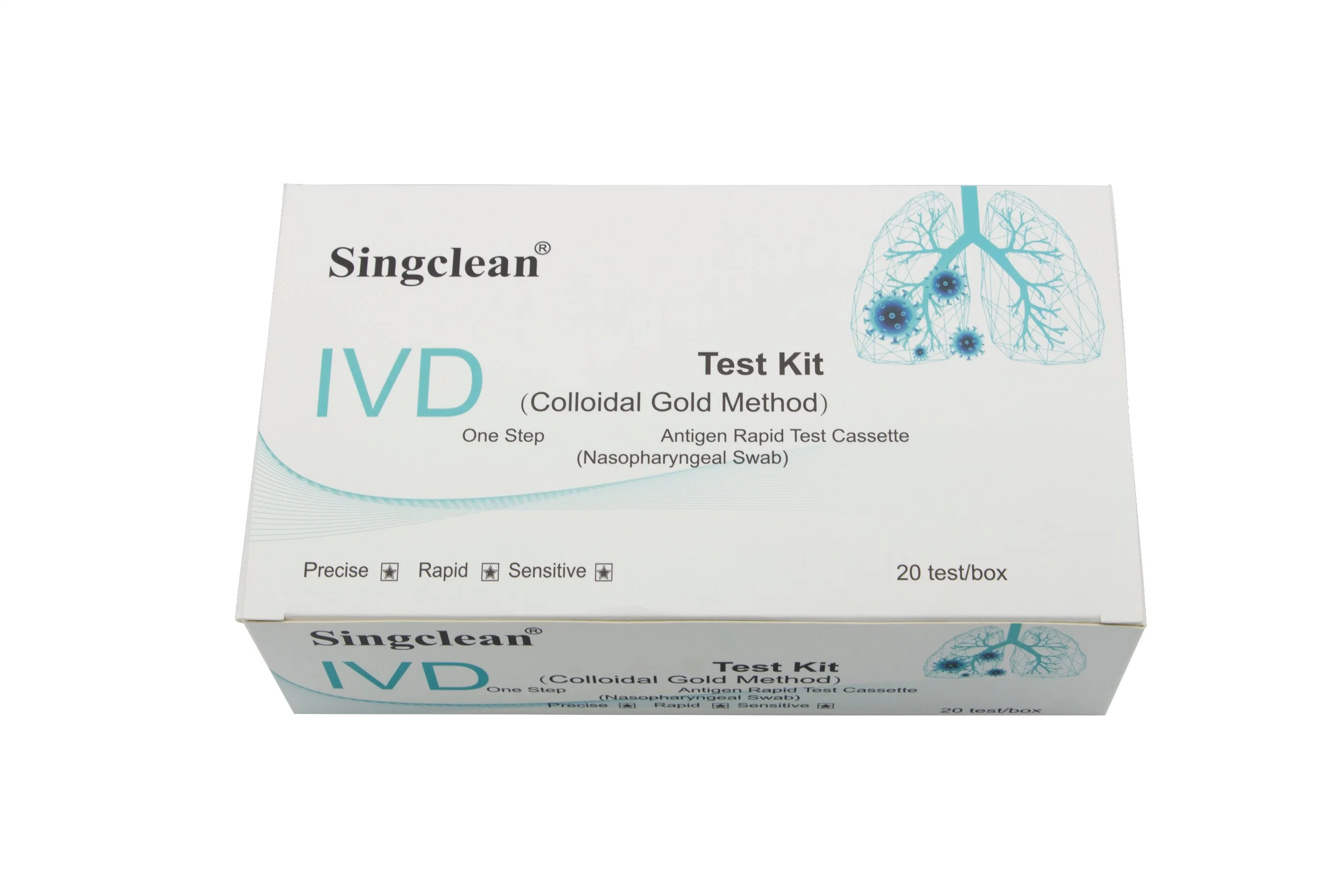 Kit de prueba Singclean casete, Kit de pruebas de diagnóstico de la prueba de diagnóstico rápido