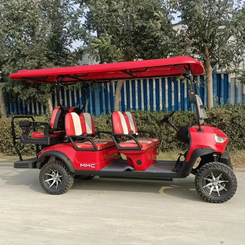 Nouveau 4+2 places Sightseeing bus Club Cart Electric Golf Buggy