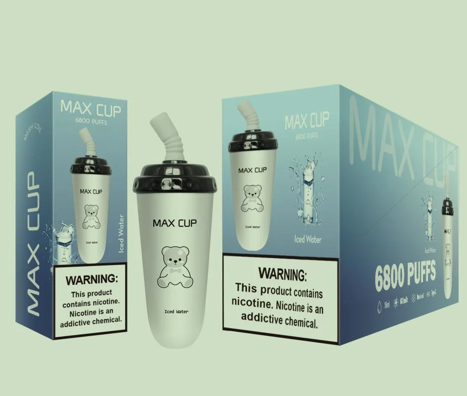 Оригинальные мини-чашки Max Cup 6800 с одноразовыми насадками для формы Vape Чашка для молока с подзарядкой E Cig по низкой цене