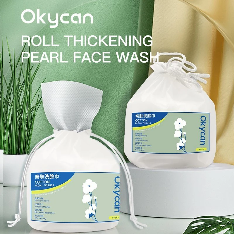 Okycan Thick Roll Breathable Cotton Facial Tissue