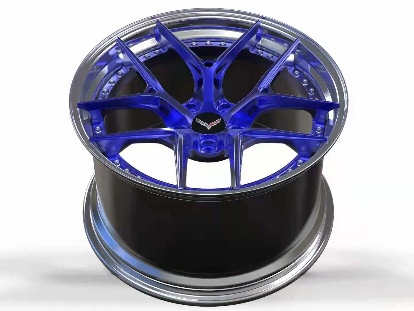 Aleación de aluminio forjado Wheels-Split coche llantas y radios de 16 pulgadas y 24 pulgadas