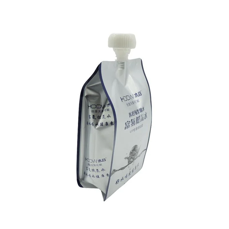 Leak Proof Laminated Aluminum Foil Plastic Water Milk Packaging Spouted Pouch Bags for Liquid Products