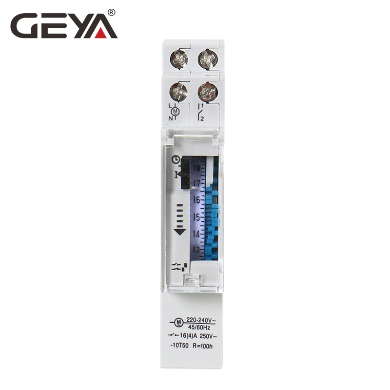 DIN Rail Daily 24 Hours Mechanical Battery Analogue Timer Time Switch