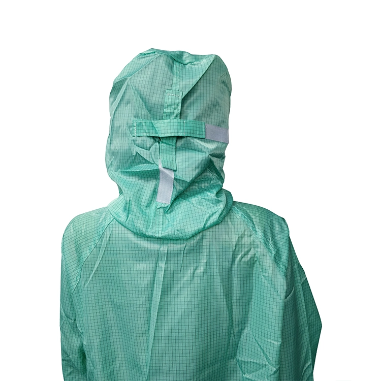 Taille personnalisée de polyester antistatique du vêtement Vêtements ESD