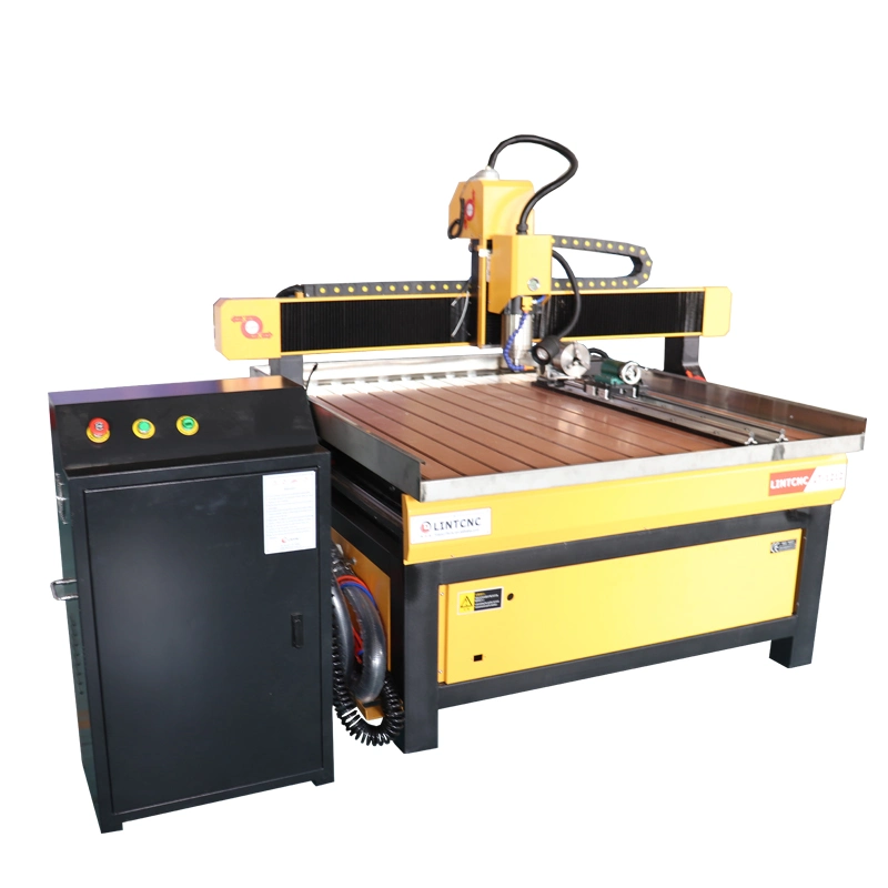 Popular CNC Wood Router 1212 1325 CNC 4 Axis 3 Axis Itália Fuso Madeira Máquina de corte de corte de madeira outras máquinas de trabalho de madeira Com CCD