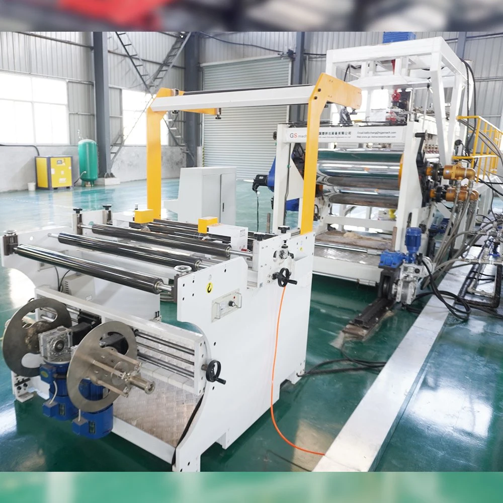 PET Sheet Extrusion Line 100% material reciclado Rendimiento de alta calidad/alto costo superficial