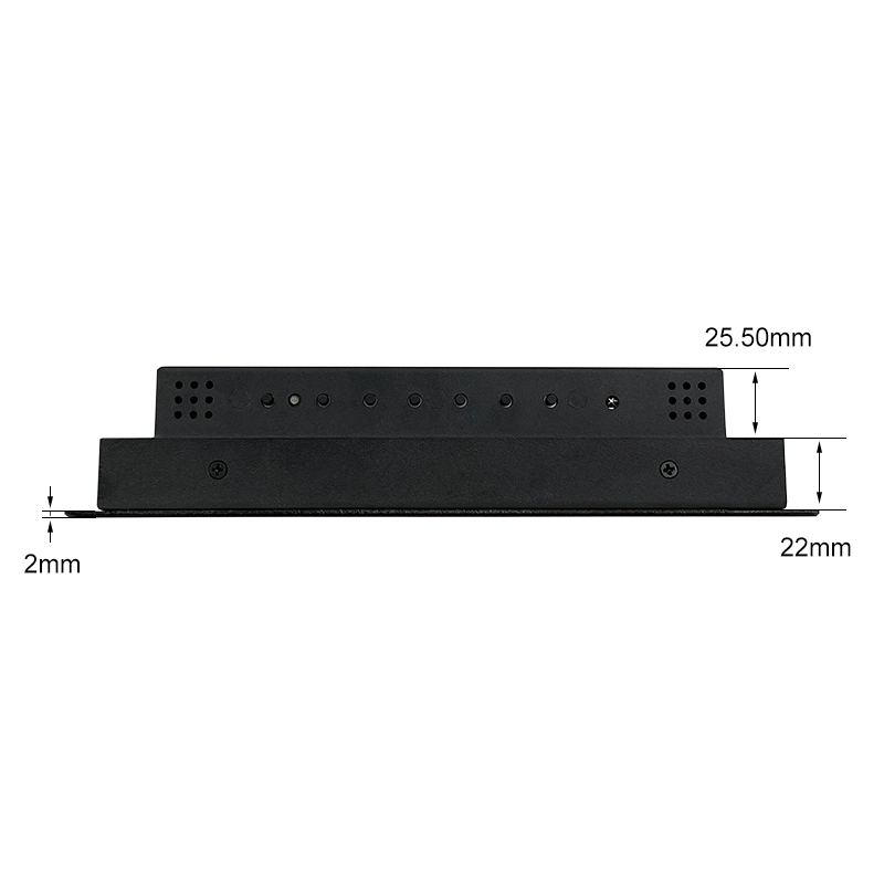 شاشة عرض ICD منتج ذات 8 بوصات رخيصة مع شاشة LCD LED بواجهة BNC VGA.