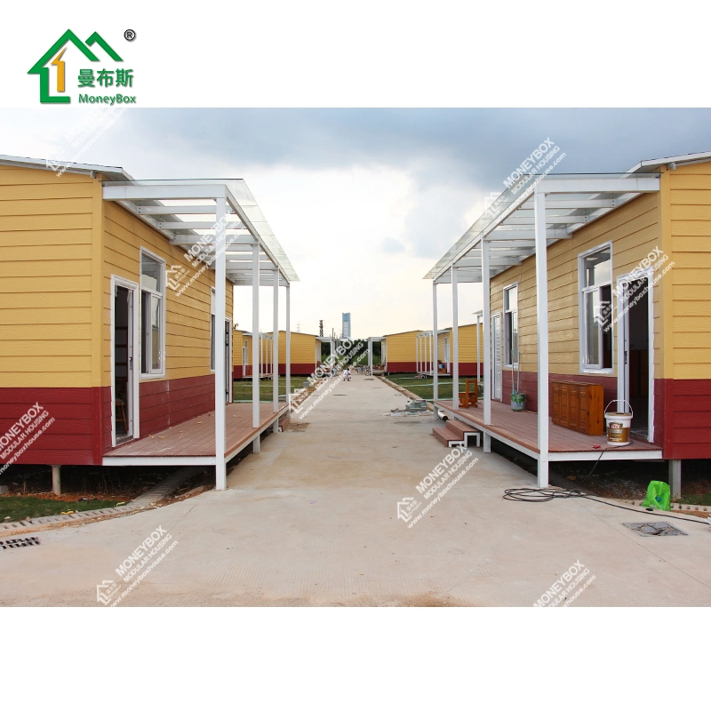 Construction Luxury Fireproof Livable Temporary Refugee Prefabricated Tiny Modular Ural Prefab Housing