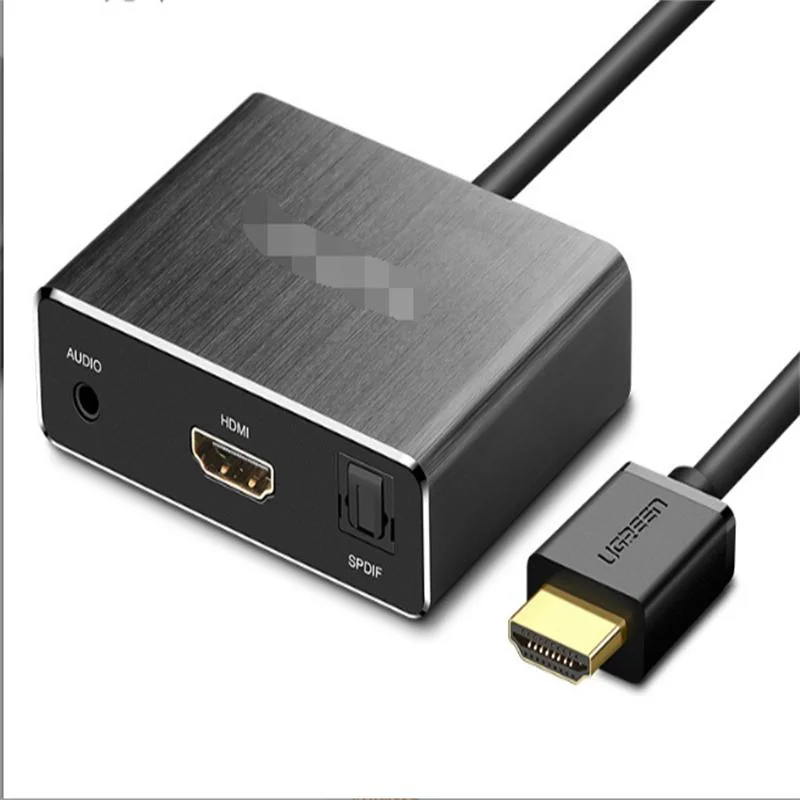 HDMI Audio Splitter Fiber SPDIF/3.5 интерфейс к Audio TV Converter Многофункциональный