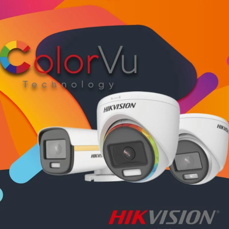 Hikvision Original Turbo HD Mini Caméra numérique couleur 2MP 4MP 8MP CCTV Analog Cvi Ahd Tvi Caméra Compatible Dahua